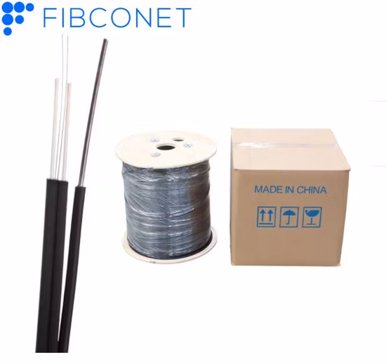 FTTH Drop Cable GJYXFCH 2/4/6/8/12 Cores Indoor Fiber Optic