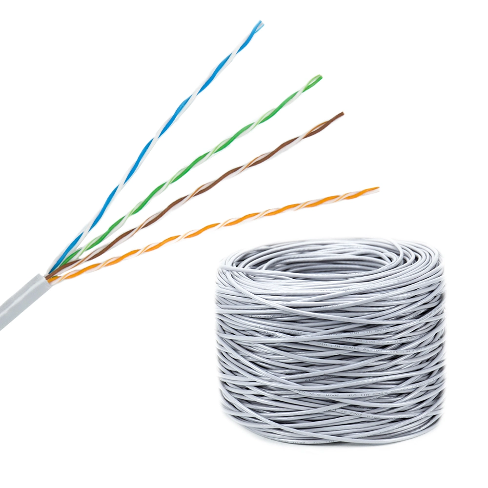 Pure Copper Cat5/Cat5e/CAT6 Ethernet Cables, Solid OFC Network Cords, UTP/FTP, Indoor/Outdoor, Factory Direct Supply