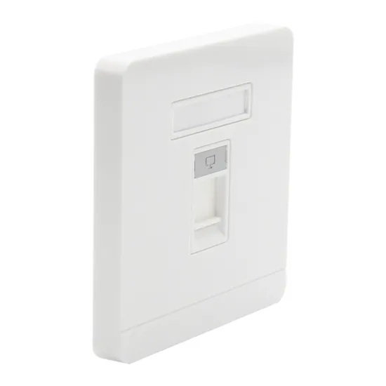 페이스플레이트, 86*86mm 2 포트 ABS UL94V