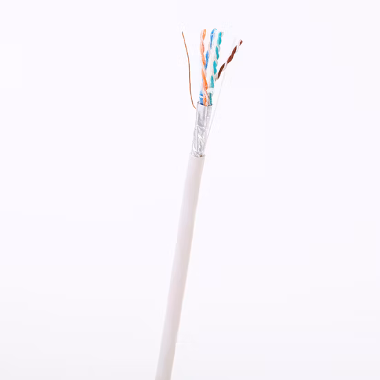 순수 구리 Cat5/Cat5e/CAT6 이더넷 케이블, 솔리드 OFC 네트워크 코드, UTP/FTP, 실내/실외, 공장 직접 공급